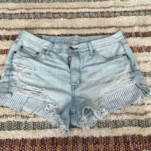 Vintage hi-rise festival shorts